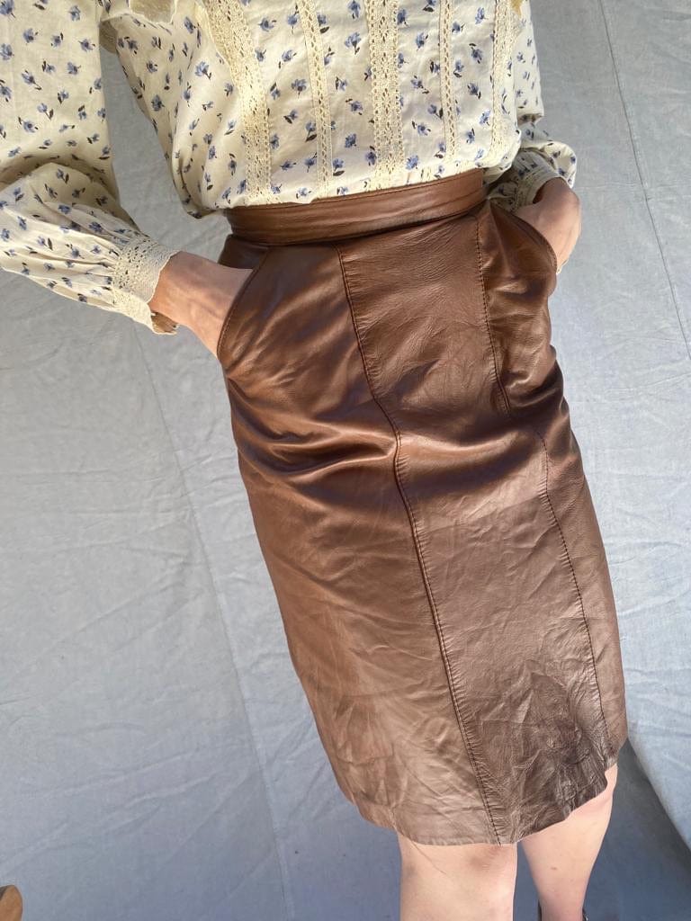 Leather on sale skirt nz