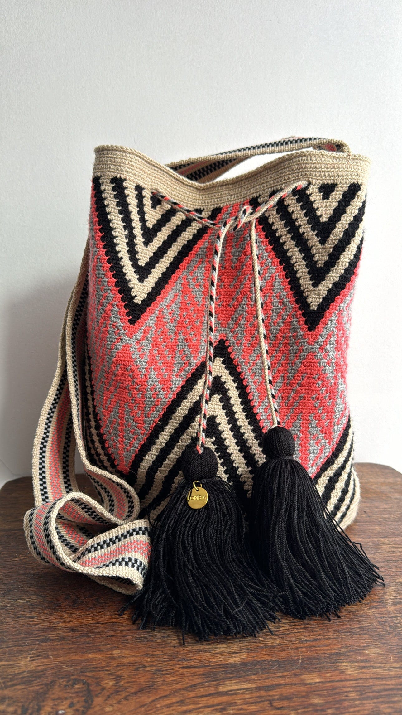 Sistergolden Ibiris Large  Wayuu Crocheted Bag