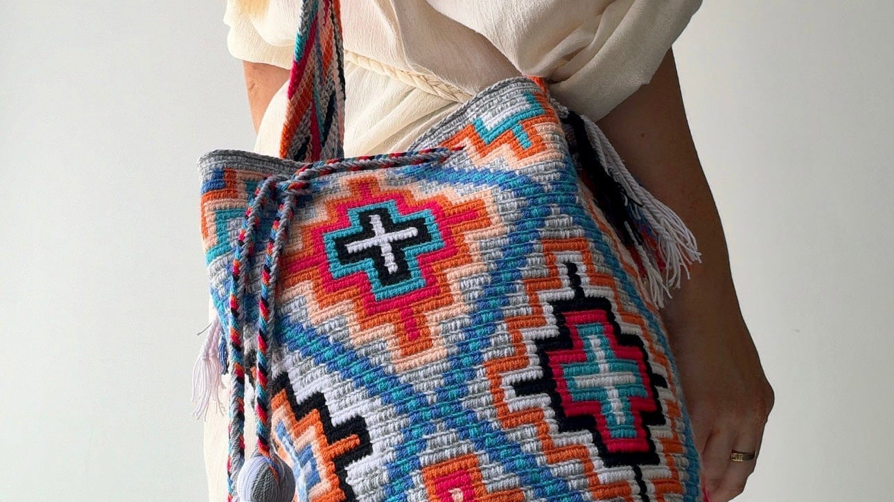 Sistergolden Kiki Wayuu Crocheted Bag