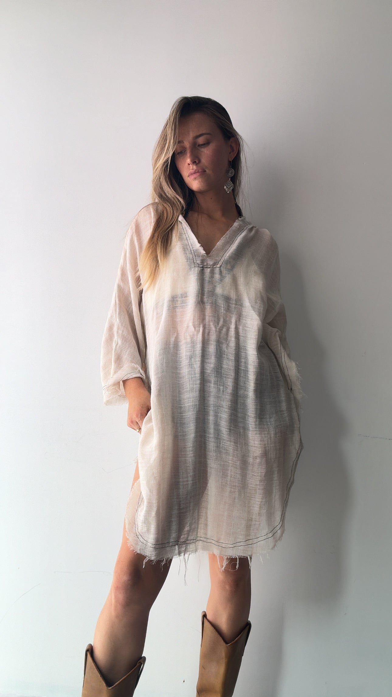 Sistergolden Turkish Cotton Kaftan