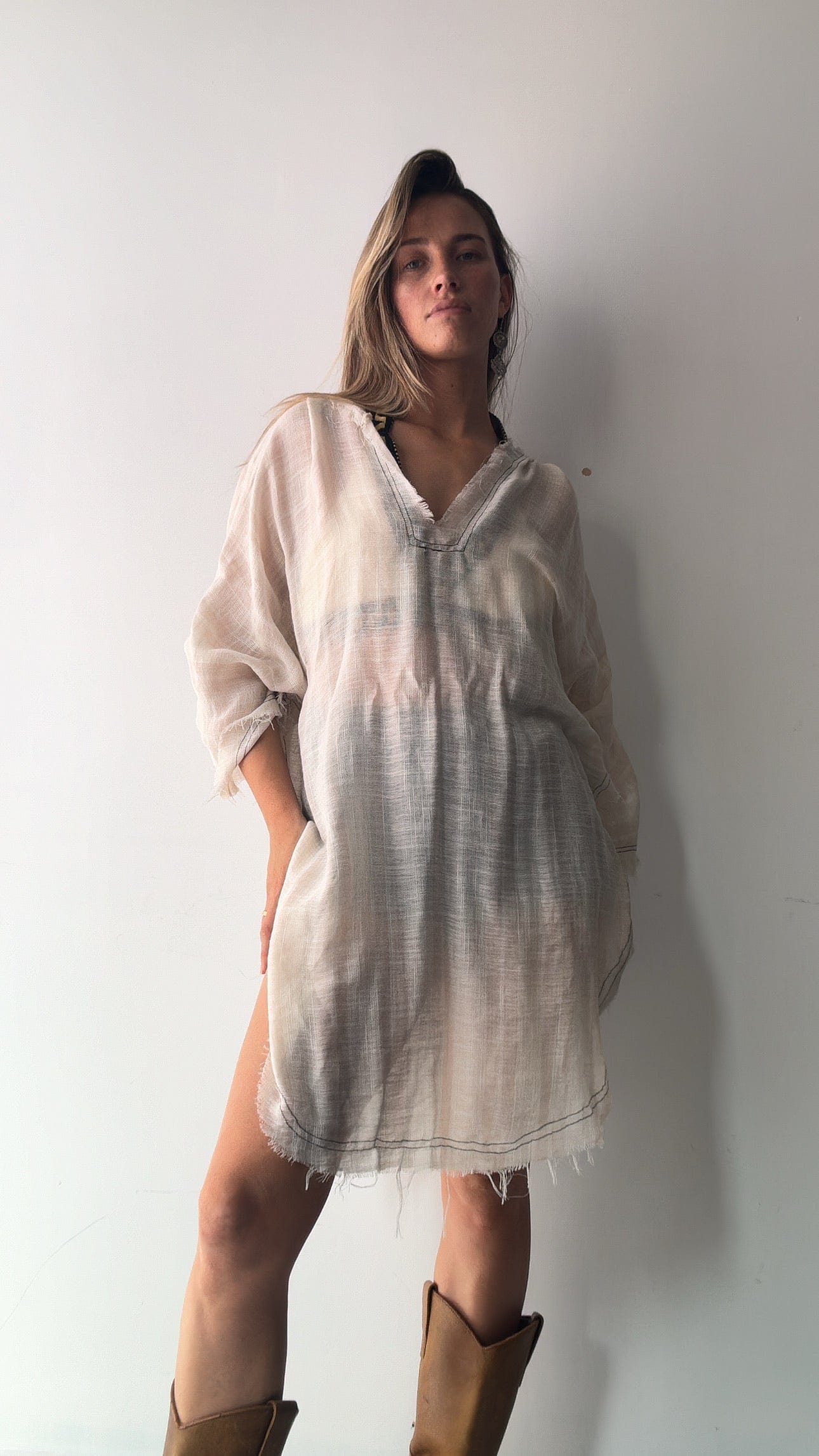 Sistergolden Turkish Cotton Kaftan