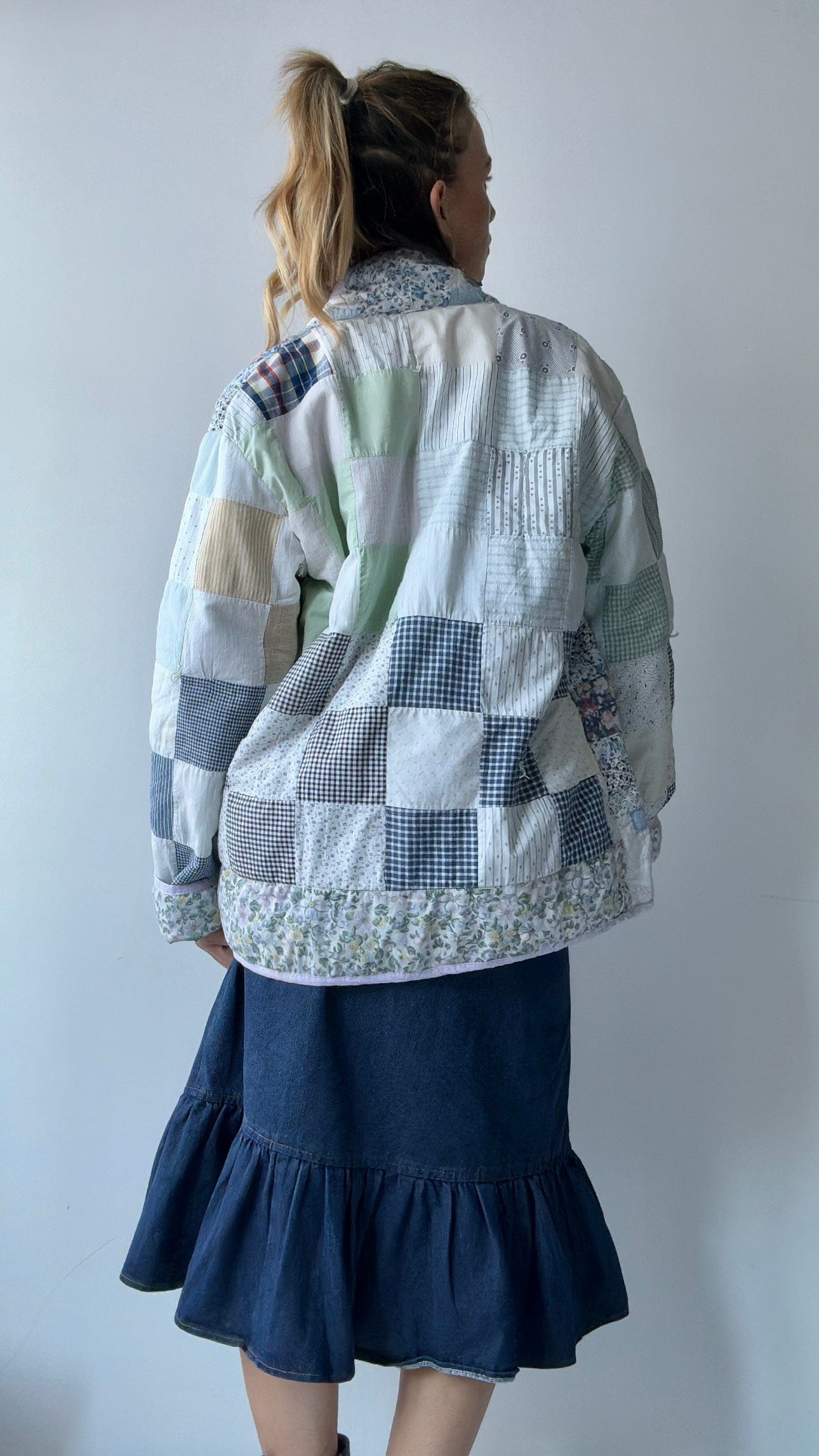 Sistergolden Vintage Quilt Jacket #10