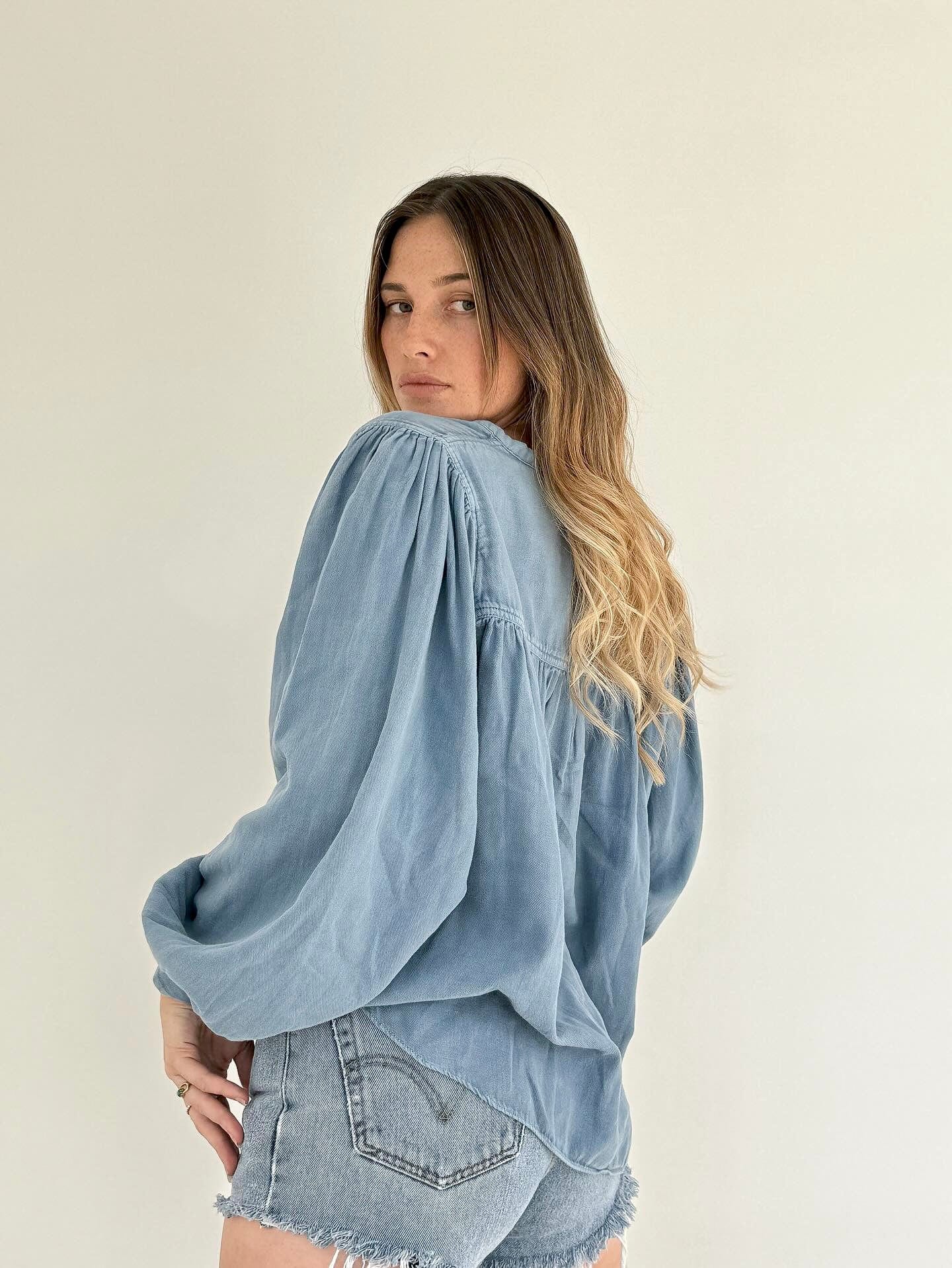 Zadig & Voltaire Zadig & Voltaire Denim Blouse